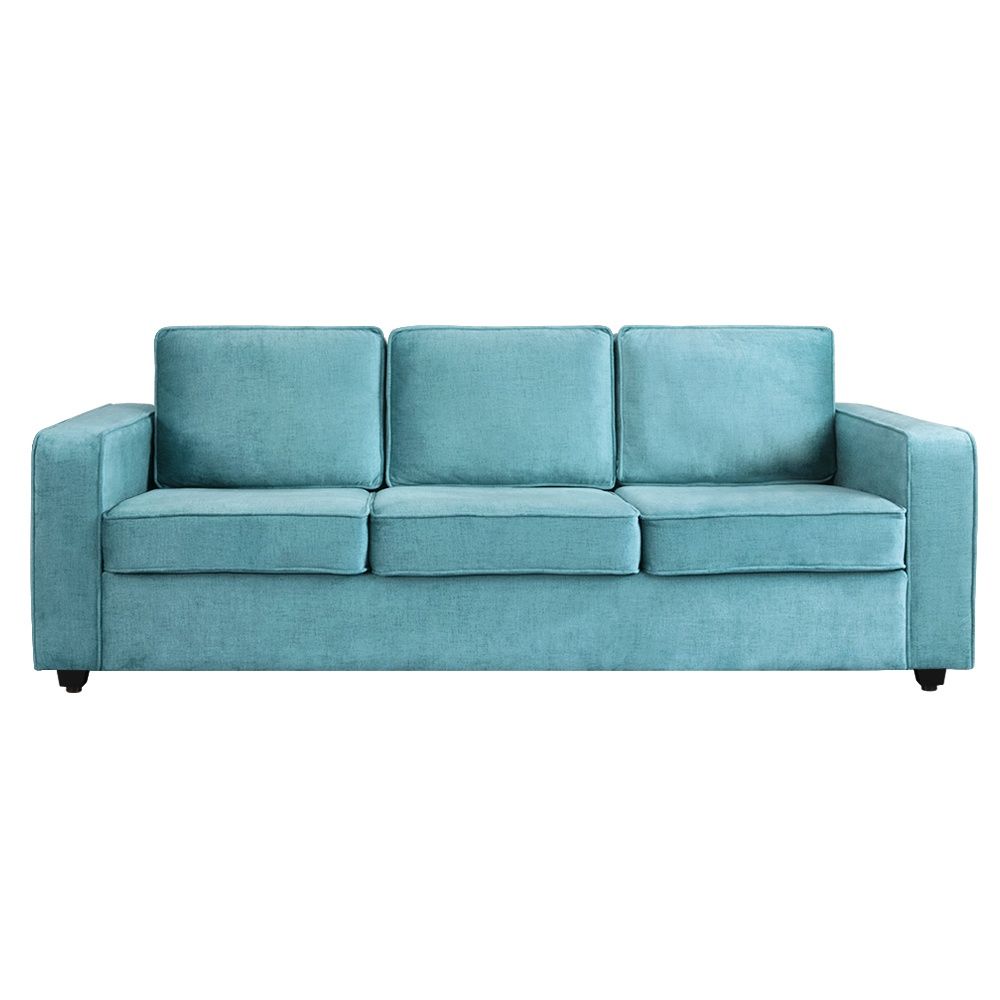 Napper Plus Sofa - Three Seater Reflection Aqua Blue